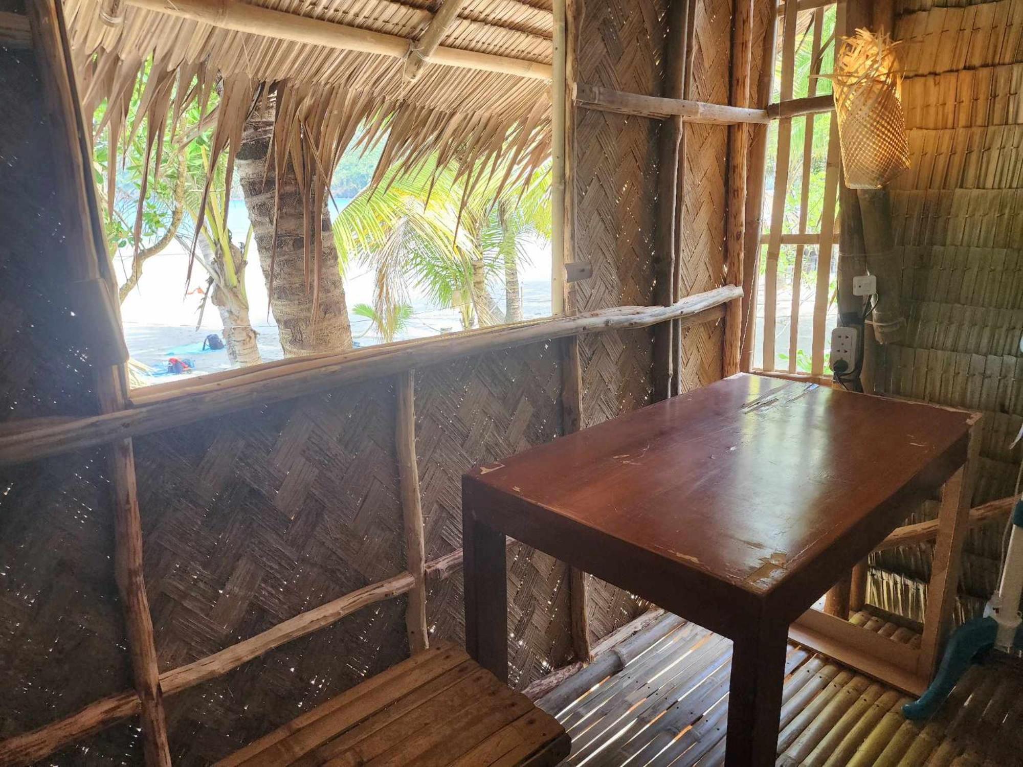 Bice Camp Bucana Beach Эль-Нидо Экстерьер фото